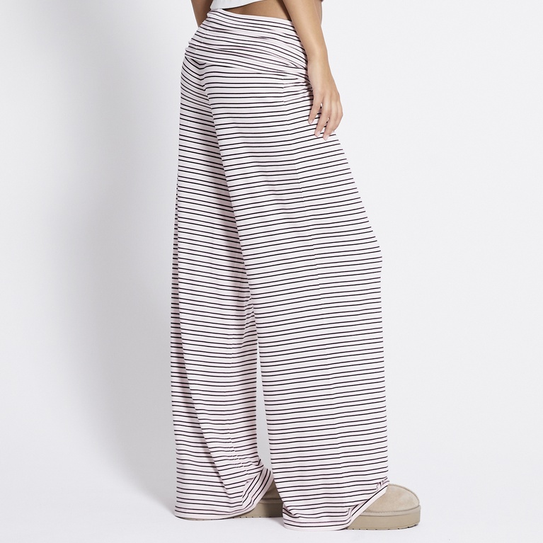 Foldable wide pants "Eleni Printed" Stripe 1